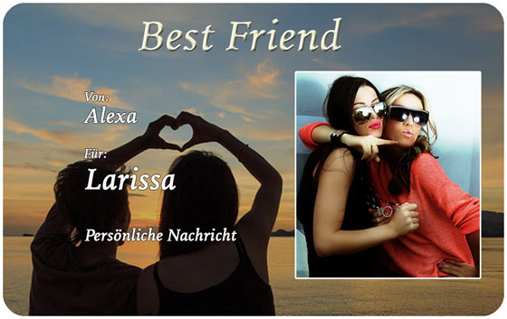 Best Friend - Bester Freund - Ausweis